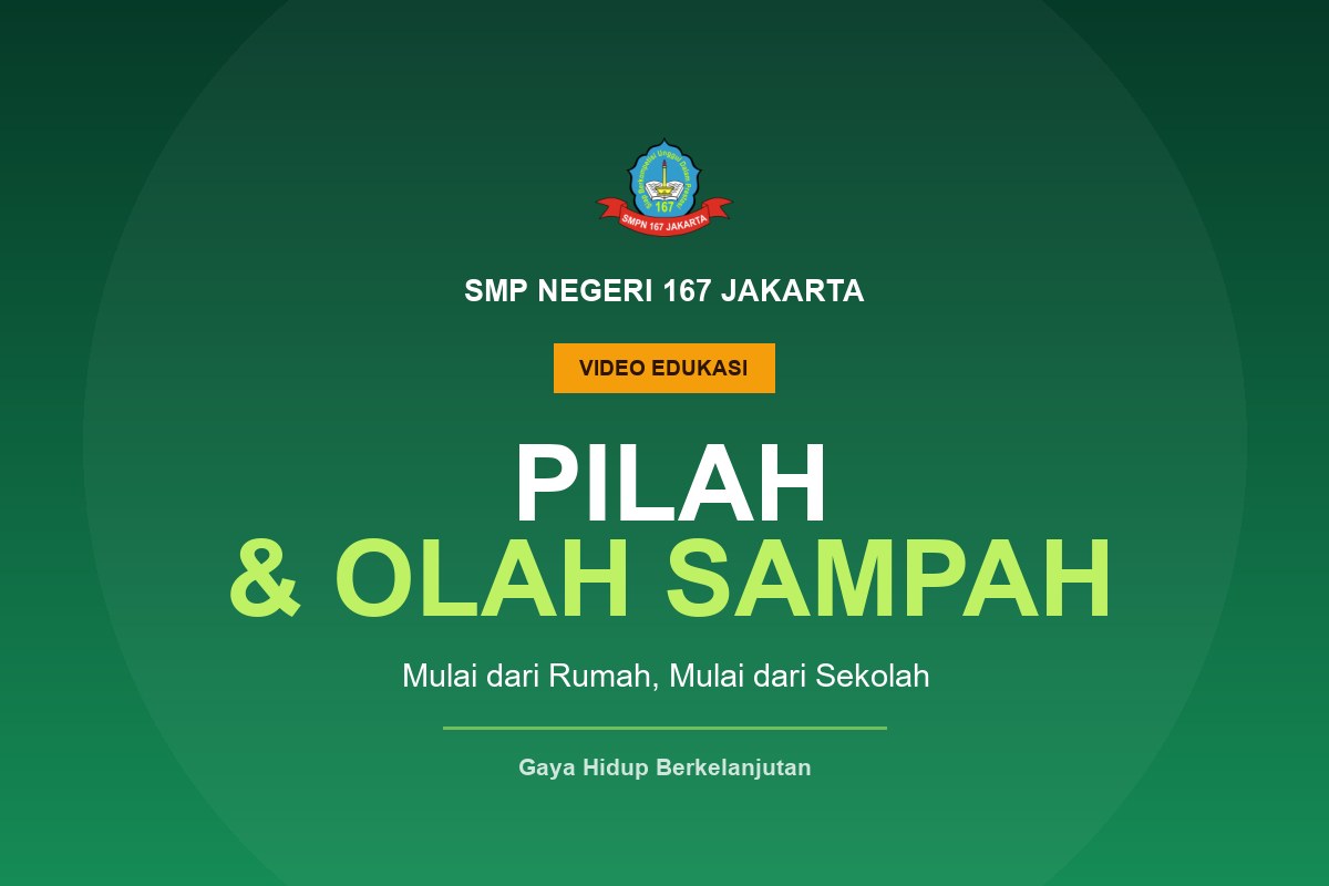 Video Edukasi: Pilah dan Olah Sampah, Mulai dari Rumah dan Sekolah