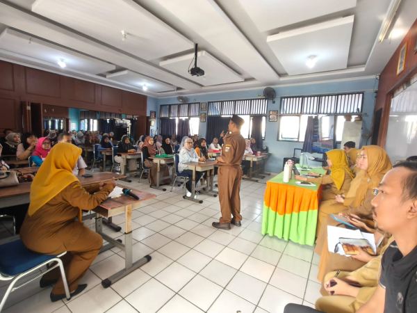 Dokumentasi Sosialisasi Program Sekolah Kelas VII SMPN 167 Jakarta