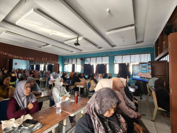 Dokumentasi Sosialisasi Program Sekolah Kelas VII SMPN 167 Jakarta