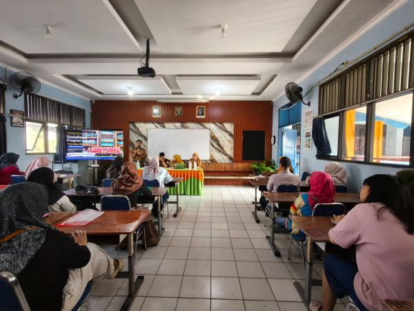 Dokumentasi Sosialisasi Program Sekolah Kelas VII SMPN 167 Jakarta
