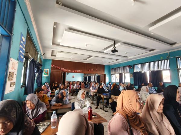 Dokumentasi Sosialisasi Program Sekolah Kelas VII SMPN 167 Jakarta