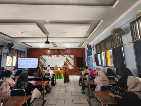 Dokumentasi Sosialisasi Program Sekolah Kelas VII SMPN 167 Jakarta