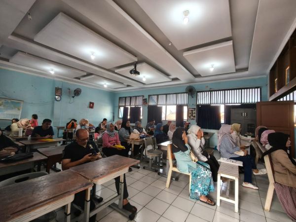 Dokumentasi Sosialisasi Program Sekolah Kelas VIII SMPN 167 Jakarta