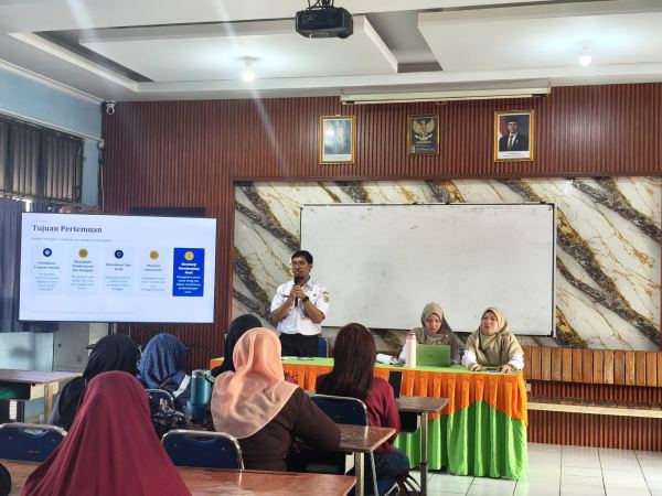 Dokumentasi Sosialisasi Program Sekolah Kelas VIII SMPN 167 Jakarta