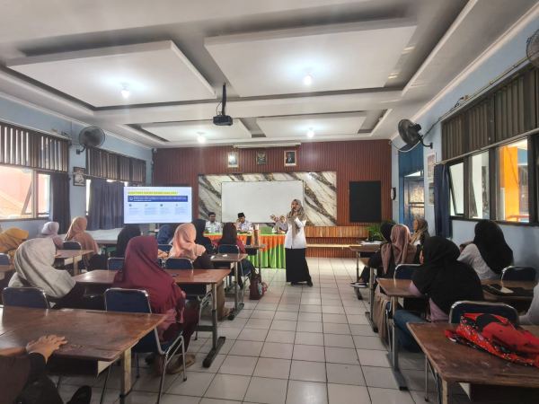Dokumentasi Sosialisasi Program Sekolah Kelas VIII SMPN 167 Jakarta