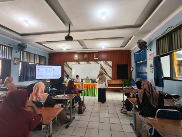 Dokumentasi Sosialisasi Program Sekolah Kelas VIII SMPN 167 Jakarta