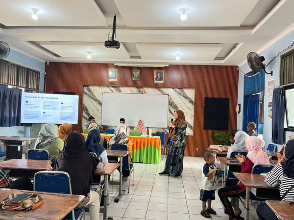 Dokumentasi Sosialisasi Program Sekolah Kelas IX SMPN 167 Jakarta