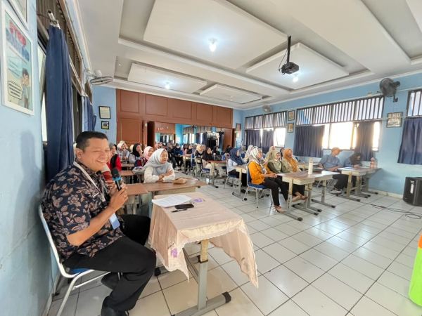 Dokumentasi Sosialisasi Program Sekolah Kelas IX SMPN 167 Jakarta