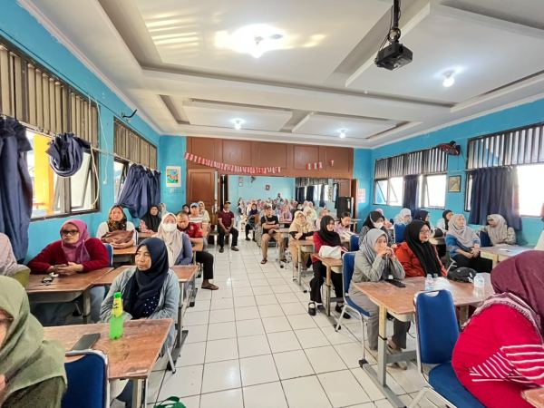 Dokumentasi Sosialisasi Program Sekolah Kelas IX SMPN 167 Jakarta