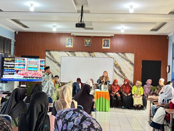Dokumentasi Sosialisasi Program Sekolah Kelas IX SMPN 167 Jakarta