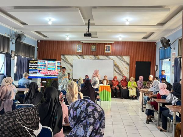 Dokumentasi Sosialisasi Program Sekolah Kelas IX SMPN 167 Jakarta