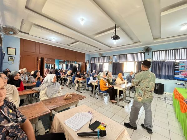 Dokumentasi Sosialisasi Program Sekolah Kelas IX SMPN 167 Jakarta