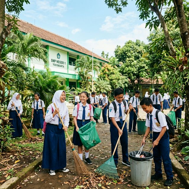 Pembinaan Karakter Siswa Melalui Program Jumat Bersih dan Jumat Sehat