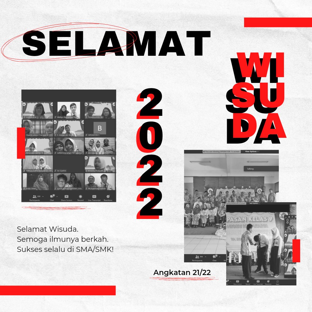 Pelepasan Kelas 9 Tahun Pelajaran 2021/2022